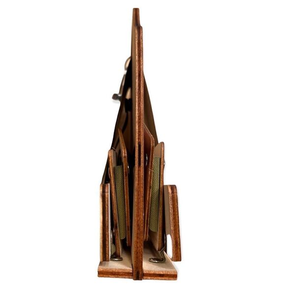 New Adventure is Out There Beer Caddy w/Bottle Opener - Light Brown - Picture 3 of 4